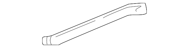 F5TZ17752C Деталь BUMPER SUPPORT, RIGHT