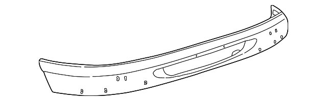 F87Z17757GA Деталь BUMPER