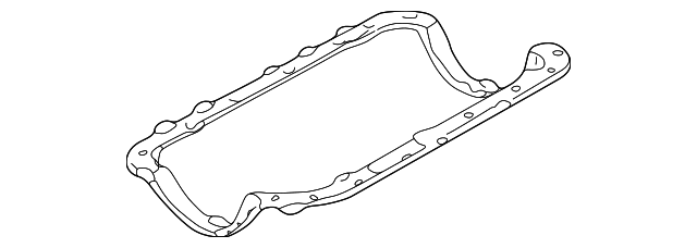 2U1Z-6710-AA Деталь OIL PAN GASKET