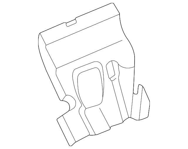 3B0868465A Деталь IMPACT PAD, LEFT