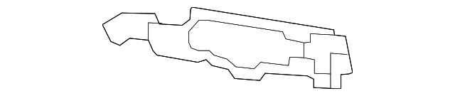 25780741 Деталь OUTER FINISH PNL BRACKET