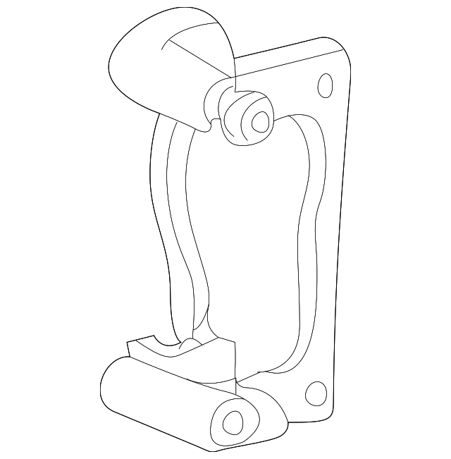 1F60-33-280 Деталь SUPPORT, RIGHT