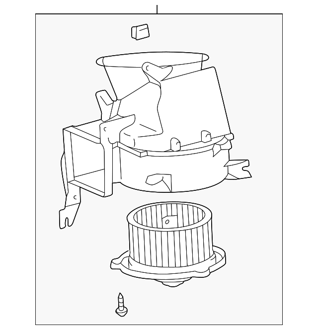 87130-04031 Деталь BLOWER ASSY