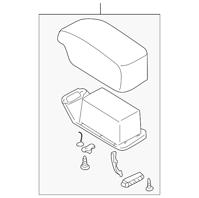 MR768431 Деталь LID ASSY