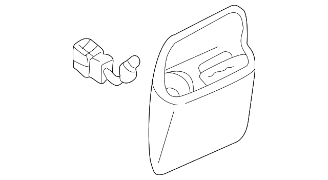 MR460523 Деталь CONTROL UNIT