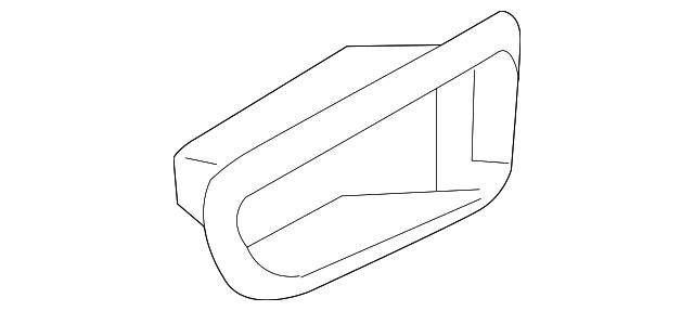 82622-3E000FC HANDLE BEZEL, RIGHT