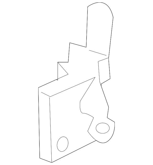 79340-3E000 UPPER HINGE, LEFT