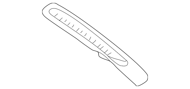 68742-9E002 Деталь DEFROSTER GRILLE, RIGHT