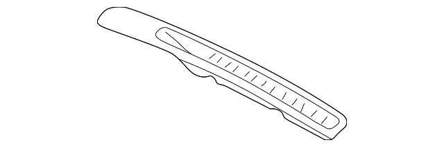 68743-9E002 Деталь DEFROSTER GRILLE, LEFT