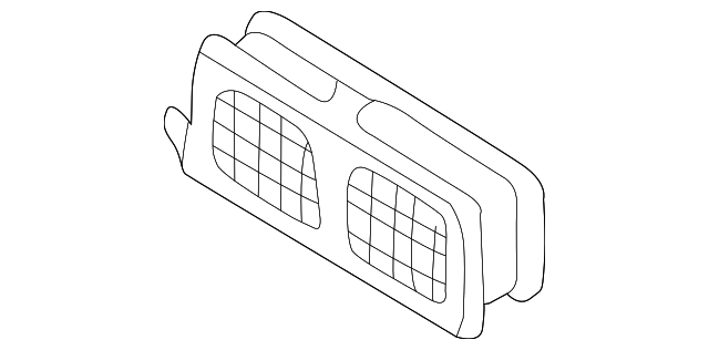 68750-9E000 Деталь VENT GRILLE