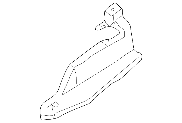 27832-2B000 Деталь HEATER DUCT, RIGHT