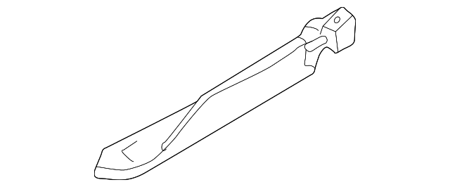27833-9E000 Деталь HEATER DUCT, LEFT