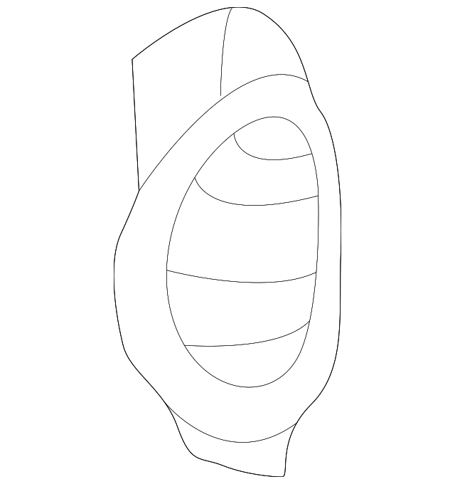 68740-9E002 Деталь DEFROSTER GRILLE, RIGHT