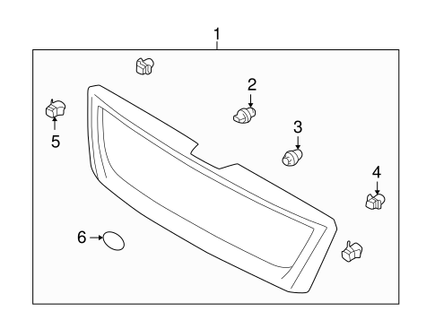 Forester GRILLE & COMPONENTS
