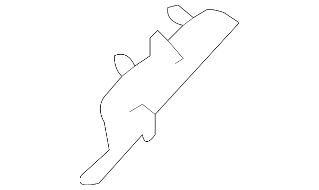 41-21-7-039-217 Деталь BAFFLE PLATE, RIGHT