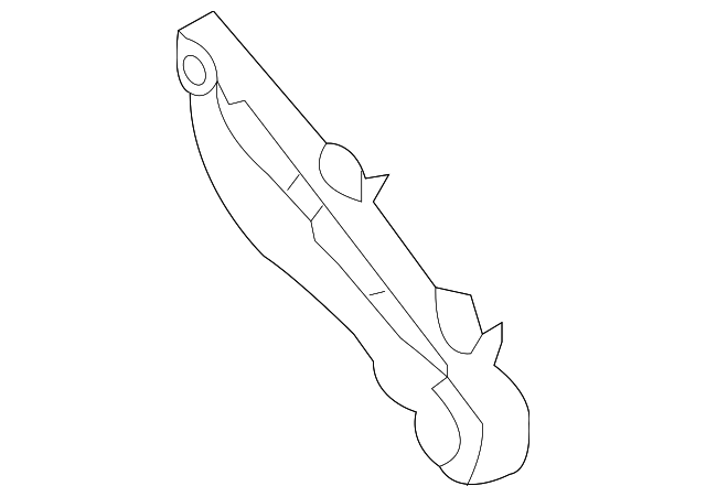 41-13-7-141-249 Деталь BAFFLE PLATE, LEFT
