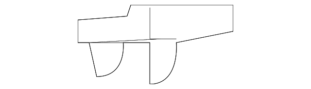 41217129569 Деталь BAFFLE PLATE, LEFT
