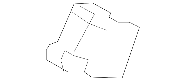 64343FJ030 Деталь LOCK BRACKET, LEFT