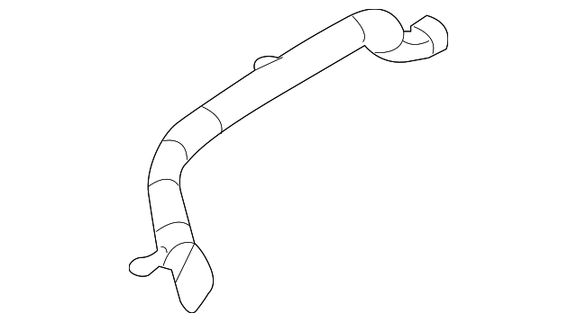 27810CG000 DEFROSTER NOZZLE, LEFT