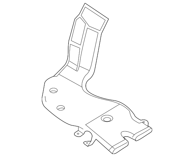 27833CG000 HEATER DUCT, LEFT