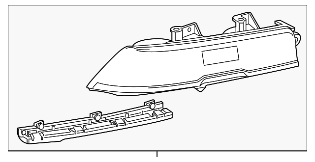 23209711 Деталь TAIL LAMP ASSY, LEFT