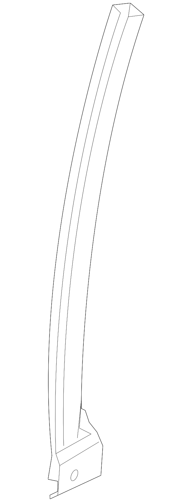 8173057L00 Деталь SASH CHANNEL, RIGHT