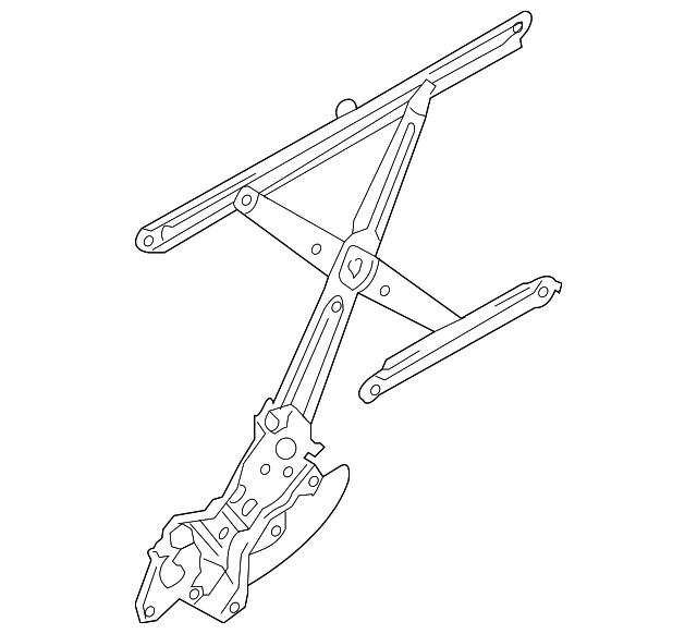8344063J70 Деталь WINDOW REGULATOR, LEFT