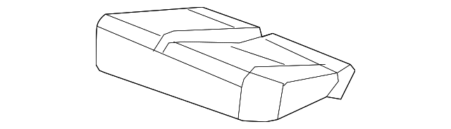 82537-STK-A01 Деталь PAD, L. RR. SEAT CUSHION