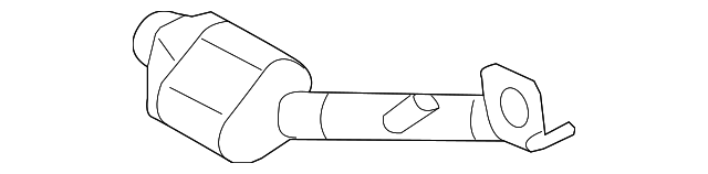 25958409 Деталь CONVERTER & PIPE, LEFT