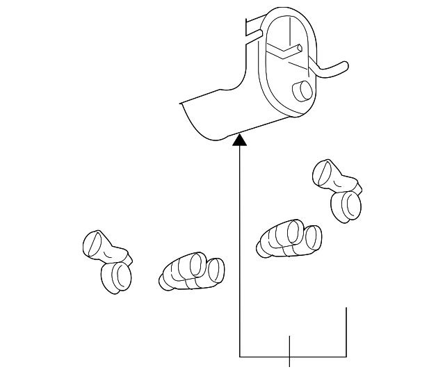15869376 Деталь MUFFLER & PIPE, RIGHT