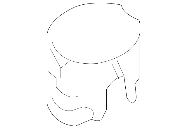 87293-C5000 Деталь ROOF RAIL CAP, LEFT