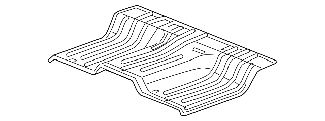 55276974AA Деталь REAR FLOOR PAN