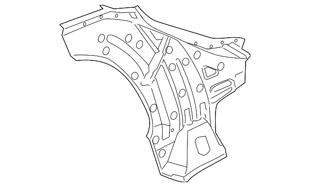 6332185Z20 Деталь UPPER PANEL, RIGHT