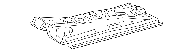 58113-52904 Деталь CENTER FLOOR PAN