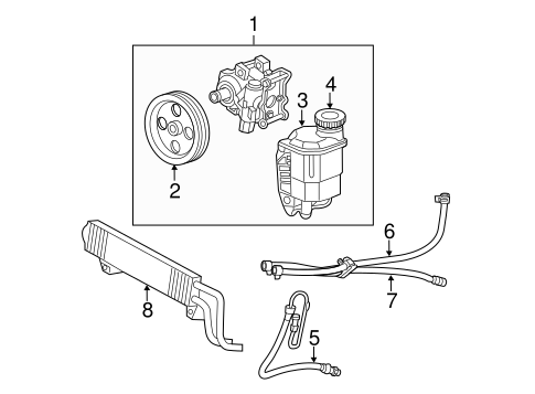 Ram 2500 PUMP & HOSES 6