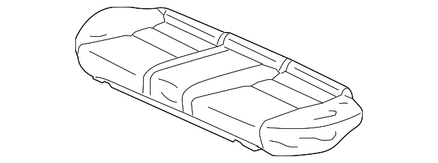 82131-TA0-A41ZA Деталь COVER, RR. SEAT CUSHION TRIM *NH167L* (G