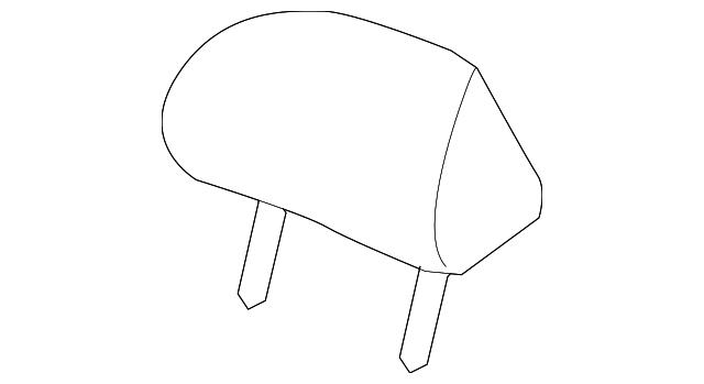 82140-TA0-A41ZA Деталь HEADREST ASSY., RR. *NH167L* (GRAPHITE B