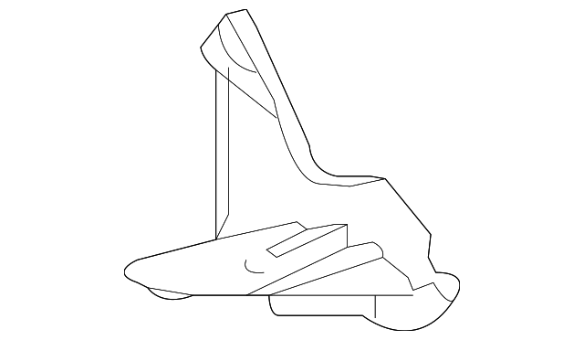 65632-47070 CLOSING PLATE, LEFT