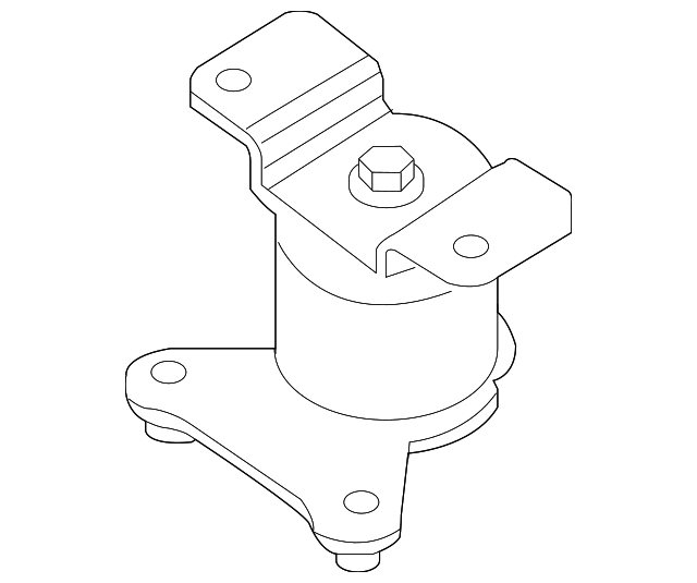 1181082Z40 Деталь REAR MOUNT