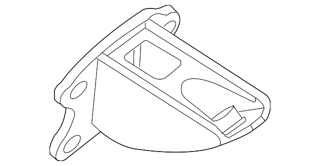 1171082Z00 Деталь FRONT MOUNT BRKT, LEFT