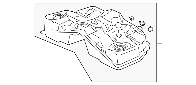 77001-24101 Деталь FUEL TANK