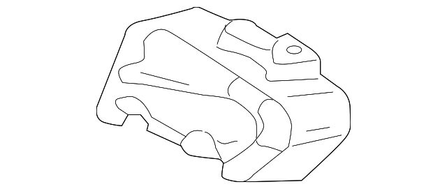 1L2Z6031BA Деталь MOTOR MOUNT BRACKET, LEFT