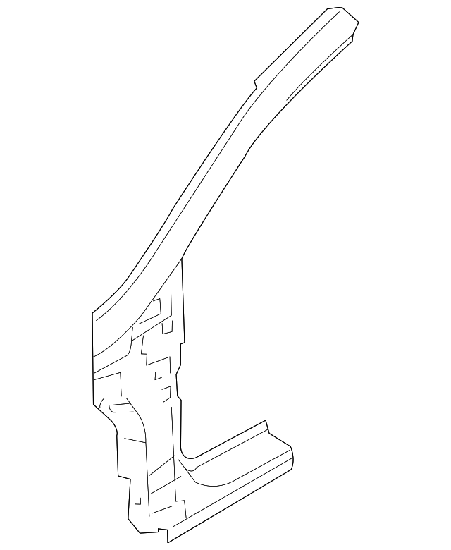 71110-3QA00 Деталь HINGE PILLAR, LEFT