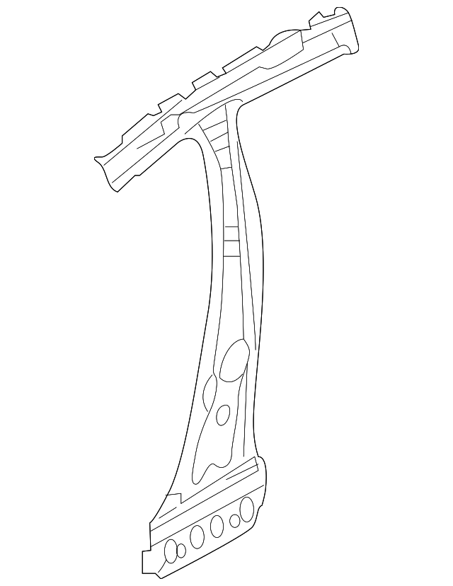 71401-3Q000 Деталь INNER CENTER PLR, LEFT