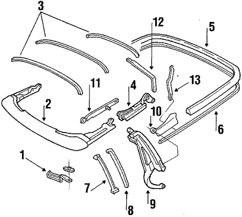 Corvette COVER & COMPONENTS