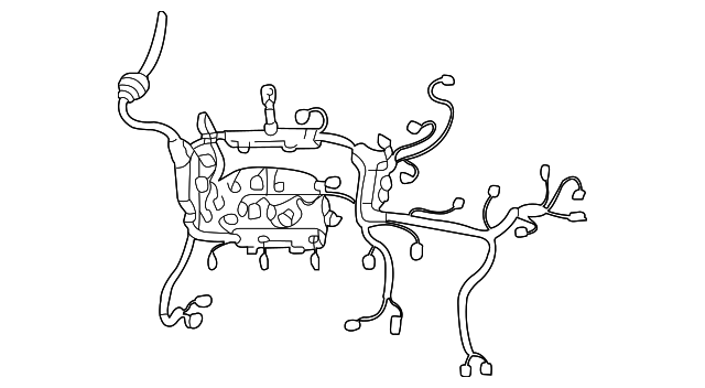 82121-06340 Деталь ENGINE HARNESS