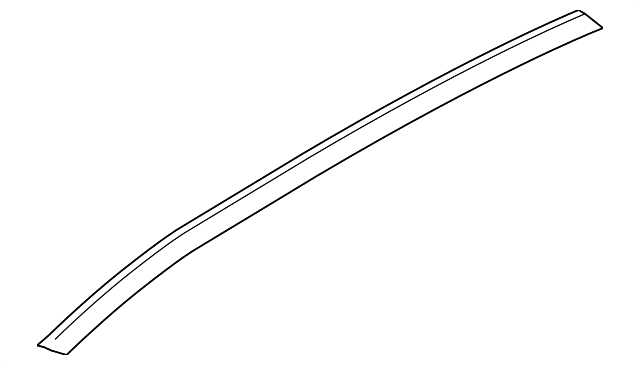 7813085Z10 Деталь ROOF MOLDING, RIGHT