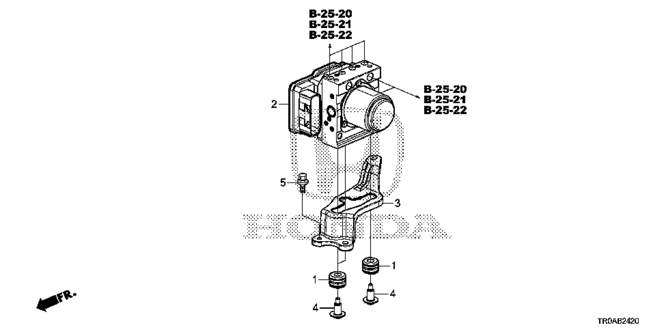CIVIC SEDAN VSA MODULATOR