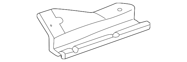 E7UZ16B198A Деталь FILLER, RIGHT