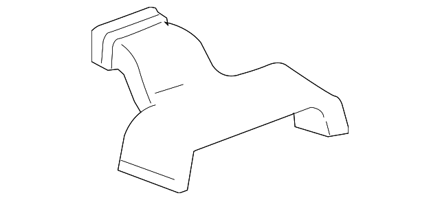 89018312 Деталь CENTER DUCT